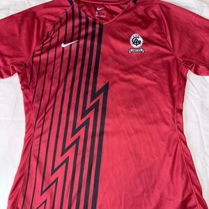 Nike New Caf United Short Sleeve Digital 2.0 Soccer Jersey Women's M Maroon B2l